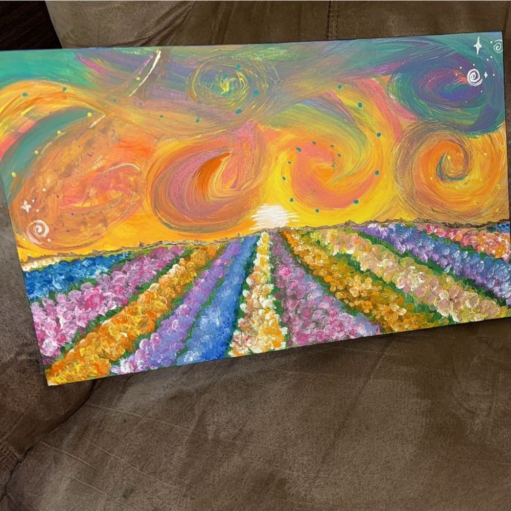 Enchanted Flower Field